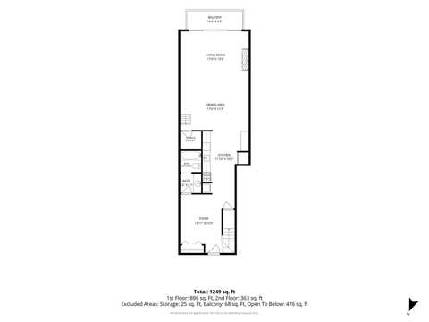 Tiny photo for 2300 W Wabansia Avenue #308, Chicago, IL 60647 (MLS # 12713248)