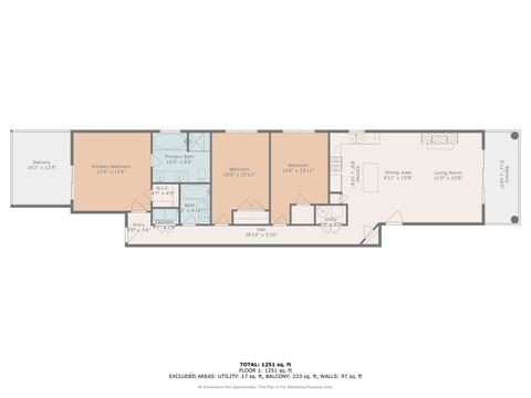 Tiny photo for 2250 W Foster Avenue #2E, Chicago, IL 60625 (MLS # 12466081)