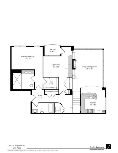 Tiny photo for 150 W Superior Street #1002, Chicago, IL 60654 (MLS # 12597474)