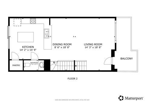 Tiny photo for 3024 W Newport Avenue, Chicago, IL 60618 (MLS # 12590314)