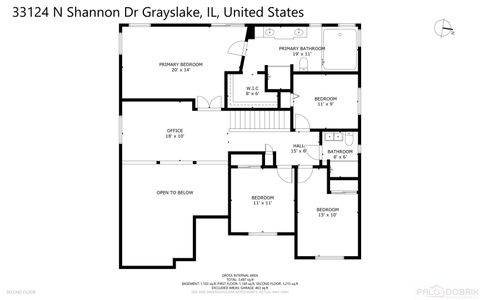 Tiny photo for 33124 N Shannon Drive, Grayslake, IL 60030 (MLS # 12608319)