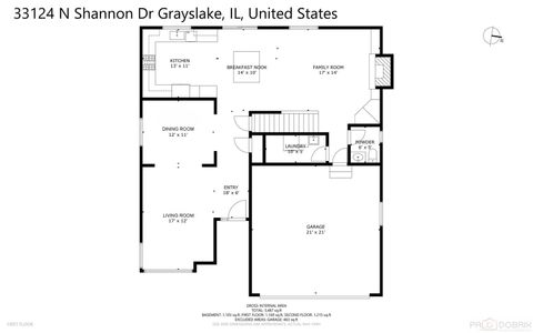 Tiny photo for 33124 N Shannon Drive, Grayslake, IL 60030 (MLS # 12608319)