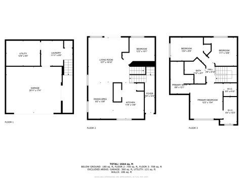 Tiny photo for 309 Monarch Drive #26S, Streamwood, IL 60107 (MLS # 12402225)