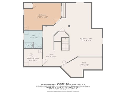 Tiny photo for 396 Fairfax Lane, Grayslake, IL 60030 (MLS # 12465499)