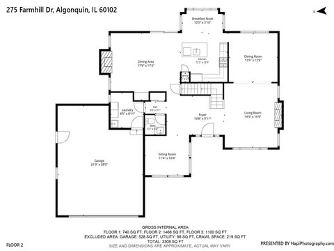 Tiny photo for 275 Farmhill Drive, Algonquin, IL 60102 (MLS # 12759717)