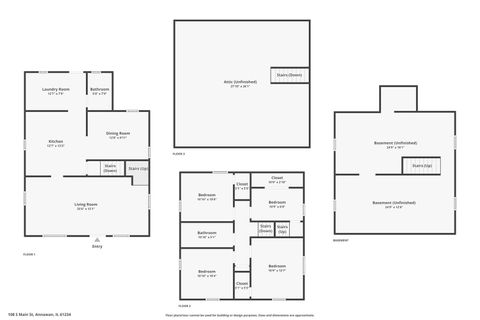 Tiny photo for 108 S Main Street, Annawan, IL 61234 (MLS # 12551894)