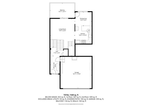 Tiny photo for 1861 Maplewood Court, Grayslake, IL 60030 (MLS # 12542437)