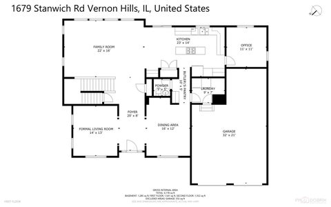 Tiny photo for 1679 N Stanwich Road, Vernon Hills, IL 60061 (MLS # 12669964)