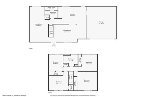 Tiny photo for 3536 Marseilles Lane, Hazel Crest, IL 60429 (MLS # 12595194)