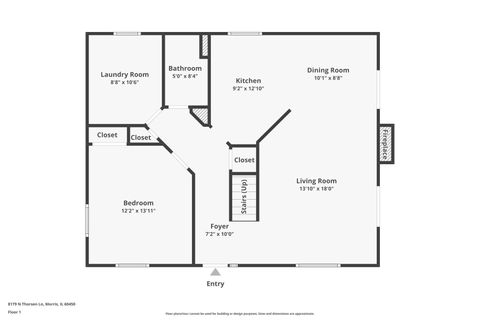 Tiny photo for 8179 N Thorsen Lane, Morris, IL 60450 (MLS # 12488420)