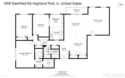 Tiny photo for 1000 Deerfield Road #303, Highland Park, IL 60035 (MLS # 12650021)