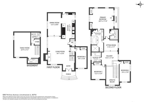 Tiny photo for 6857 N Knox Avenue, Lincolnwood, IL 60712 (MLS # 12590908)