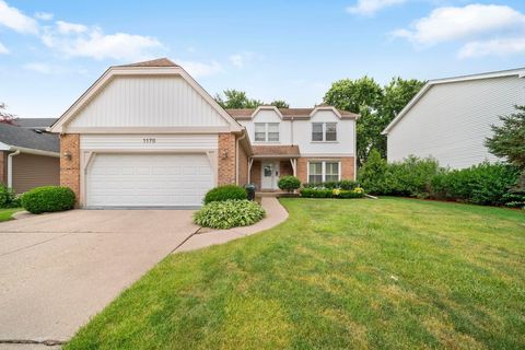 1170 Green Knolls Drive, Buffalo Grove, IL 60089 - #: 12696939
