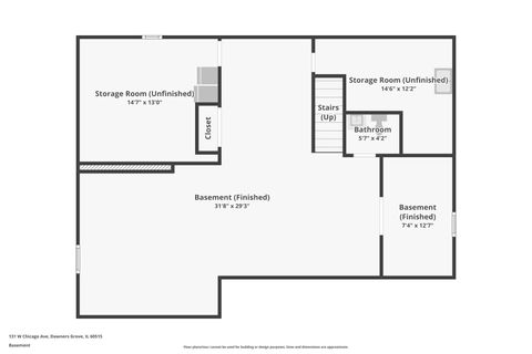 Tiny photo for 131 W Chicago Avenue, Downers Grove, IL 60515 (MLS # 12524630)