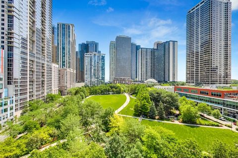 Tiny photo for 225 N Columbus Drive #7702, Chicago, IL 60601 (MLS # 12624622)