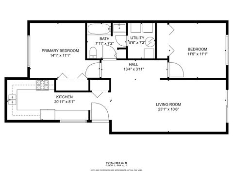 Tiny photo for 764 TERRACE Court #A, Elgin, IL 60120 (MLS # 12469044)