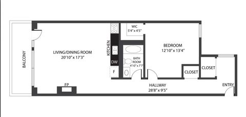 Tiny photo for 226 N Clinton Street #216, Chicago, IL 60661 (MLS # 12622983)