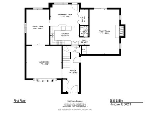 Tiny photo for 5631 S Elm Street, Hinsdale, IL 60521 (MLS # 12688728)