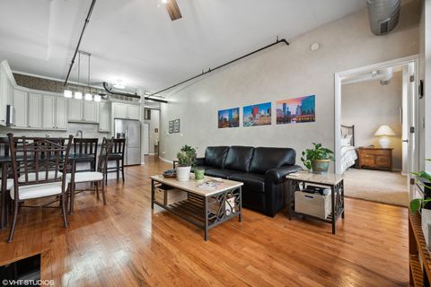 Tiny photo for 6 S Laflin Street #807S, Chicago, IL 60607 (MLS # 12616039)
