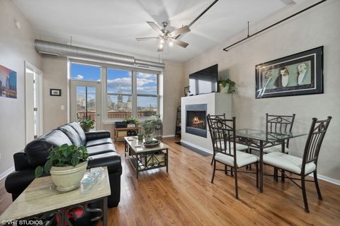 Tiny photo for 6 S Laflin Street #807S, Chicago, IL 60607 (MLS # 12616039)
