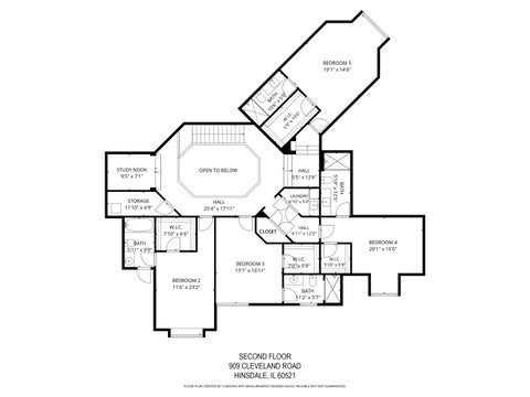 Tiny photo for 909 Cleveland Road, Hinsdale, IL 60521 (MLS # 12727217)