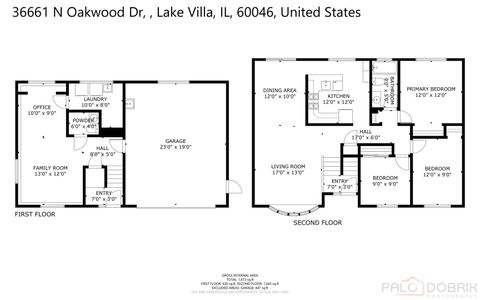 Tiny photo for 36661 N Oakwood Drive, Lake Villa, IL 60046 (MLS # 12456788)