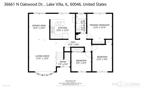Tiny photo for 36661 N Oakwood Drive, Lake Villa, IL 60046 (MLS # 12456788)