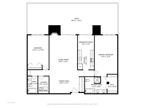 Tiny photo for 1280 Rudolph Road #1K, Northbrook, IL 60062 (MLS # 12426063)