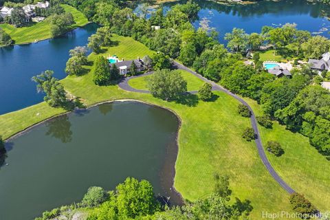 Tiny photo for 7 3 Lakes Road, Barrington Hills, IL 60010 (MLS # 12438137)