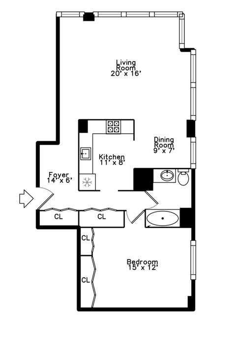 Tiny photo for 5701 N Sheridan Road #16U, Chicago, IL 60660 (MLS # 12464461)