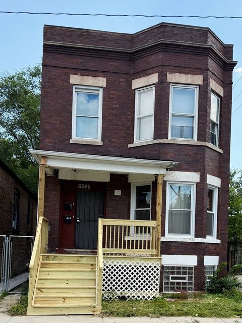 6643 S Laflin Street Chicago IL 60636
