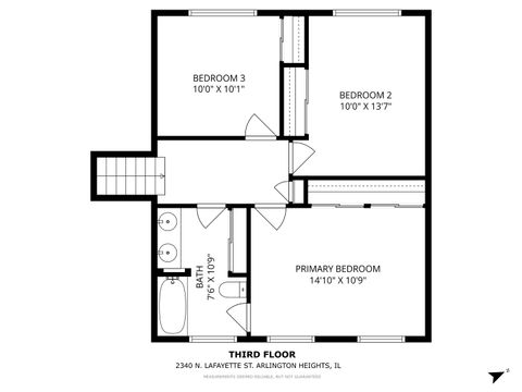 Tiny photo for 2340 N Lafayette Street, Arlington Heights, IL 60004 (MLS # 12461923)