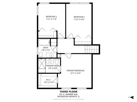 Tiny photo for 331 S Rammer Avenue, Arlington Heights, IL 60004 (MLS # 12570711)