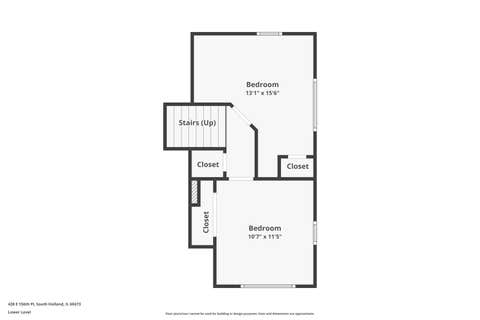 Tiny photo for 428 E 156th Place, South Holland, IL 60473 (MLS # 12713879)