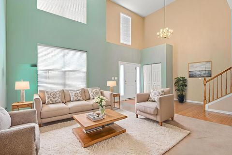 Tiny photo for 621 Mansfield Way, Oswego, IL 60543 (MLS # 12534131)