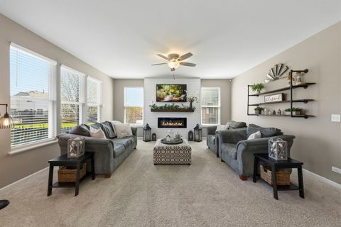 Tiny photo for 2328 Thunder Gulch Road, Montgomery, IL 60538 (MLS # 12603923)