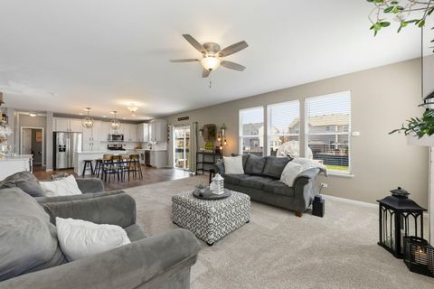 Tiny photo for 2328 Thunder Gulch Road, Montgomery, IL 60538 (MLS # 12603923)