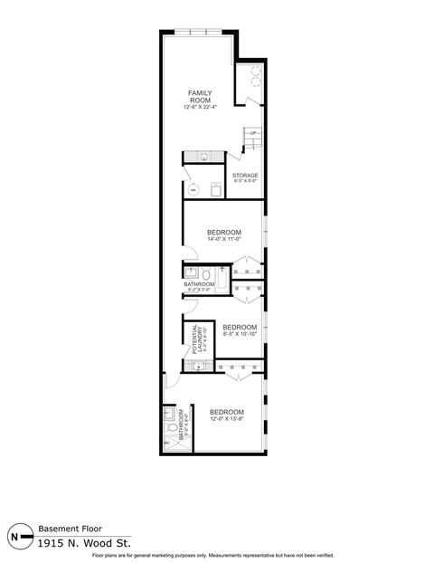 Tiny photo for 1915 N Wood Street, Chicago, IL 60622 (MLS # 12591495)