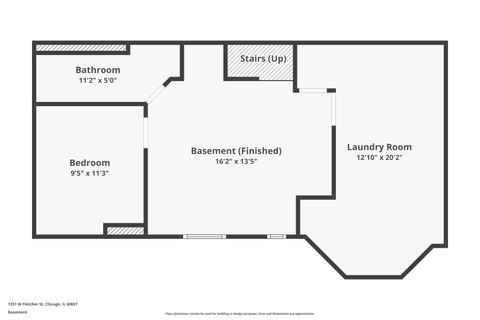 Tiny photo for 1251 W Fletcher Street #J, Chicago, IL 60657 (MLS # 12519288)
