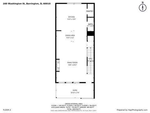 Tiny photo for 160 Washington Street #160, Barrington, IL 60010 (MLS # 12600508)