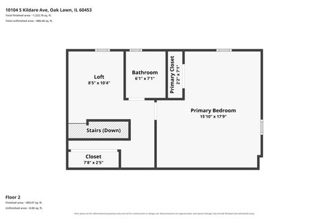 Tiny photo for 10104 S Kildare Avenue, Oak Lawn, IL 60453 (MLS # 12786807)