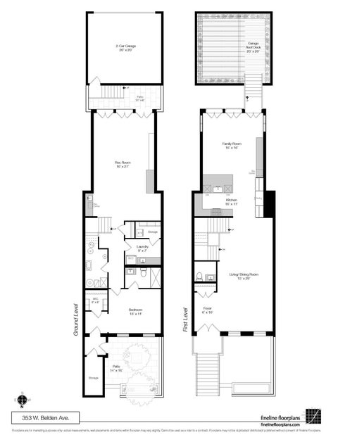 Tiny photo for 353 W BELDEN Avenue, Chicago, IL 60614 (MLS # 12753419)