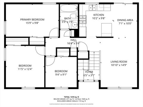 Tiny photo for N071 Stanley Street, Winfield, IL 60190 (MLS # 12533156)