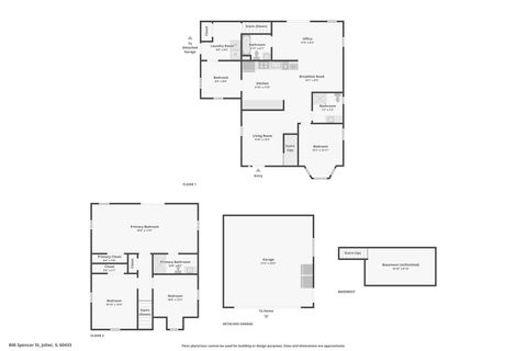 Tiny photo for 806 Spencer Street, Joliet, IL 60433 (MLS # 12491602)