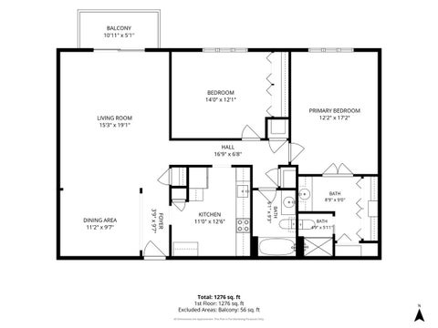 Tiny photo for 2300 W Talcott Road #2B1, Park Ridge, IL 60068 (MLS # 12792794)