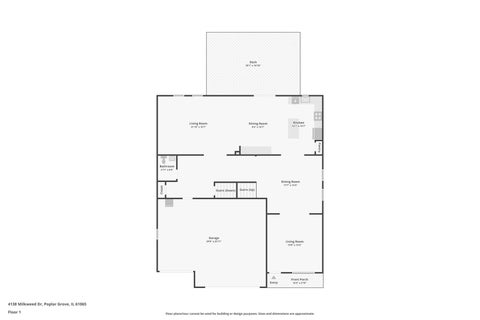 Tiny photo for 4138 Milkweed Drive, Poplar Grove, IL 61065 (MLS # 12766525)