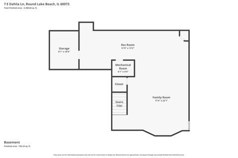Tiny photo for 7 E Dahlia Lane, Round Lake Beach, IL 60073 (MLS # 12636224)