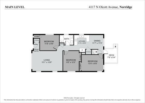 Tiny photo for 4117 N Olcott Avenue, Norridge, IL 60706 (MLS # 12777890)
