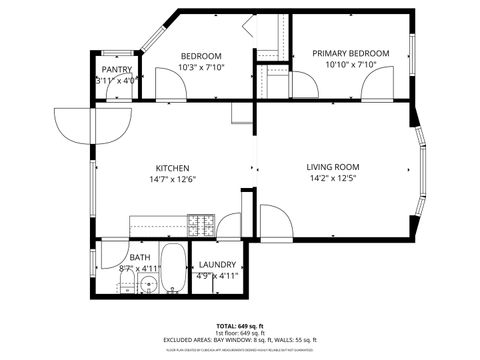 Tiny photo for 3534 N Lawndale Avenue #1, Chicago, IL 60618 (MLS # 12547622)