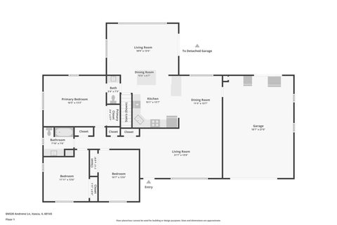 Tiny photo for 6N520 Andrene Lane, Itasca, IL 60143 (MLS # 12757078)